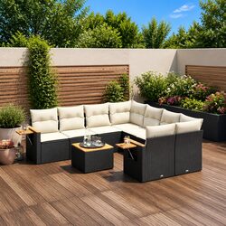 Practical 9 Piece Garden Sofa Set for Any Space