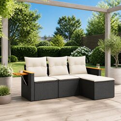 Practical 4-Piece Garden Sofa Set for Your Outdoor Space