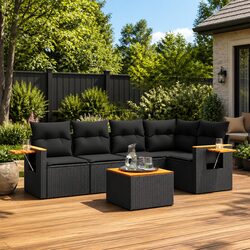 Perfect for Your Patio: 6-Piece Sofa Set