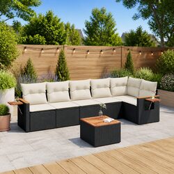 Practical 7 Piece Sofa Set for Comfortable Outdoor Use