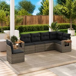 Versatile 6-Piece Garden Sofa Set for Your Patio