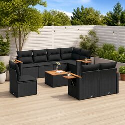 Practical 9 Piece Garden Sofa Set for Every Outdoor Gathering