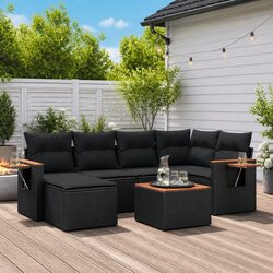 Practical 7-Piece Sofa Set for Your Outdoor Gathering