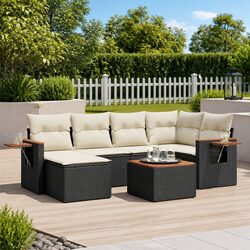 Practical 7 Piece Garden Sofa Set for Your Outdoor Areas