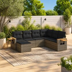 Versatile 7-Piece Garden Sofa Set for Any Outdoor Space