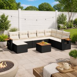 9 Piece Garden Sofa Set for Your Outdoor Relaxation