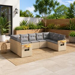Practical 9-Piece Outdoor Sofa Set for Any Space