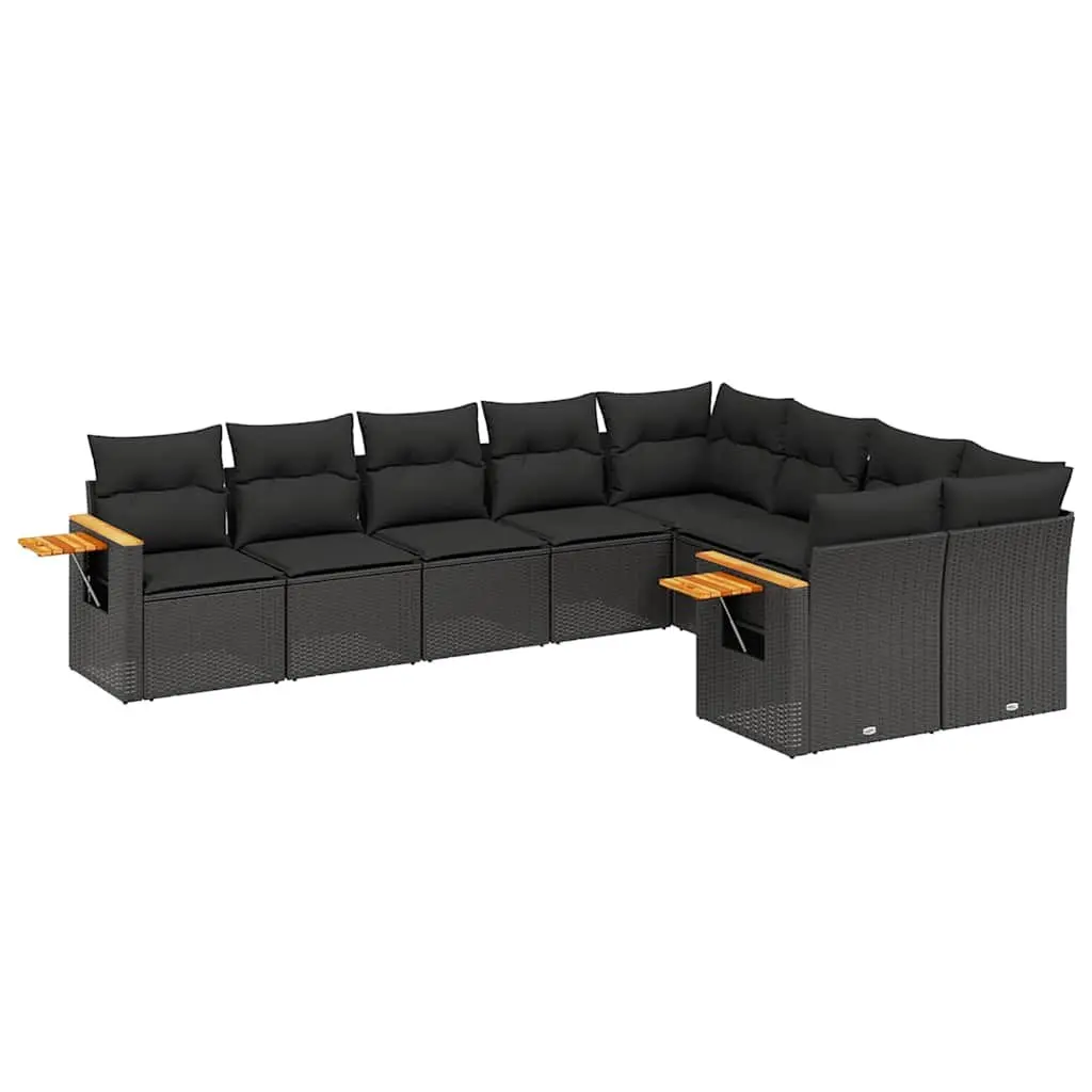 9 Piece Garden Sofa Set for Outdoor Use