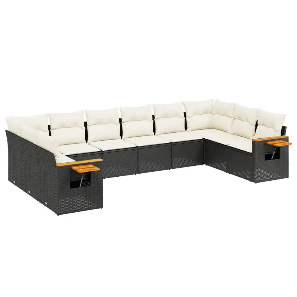 10-Piece Garden Sofa Set for Outdoor Use