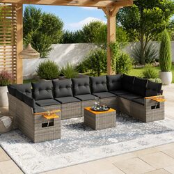 Versatile 11-Piece Outdoor Sofa Set for Your Home