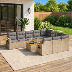 Practical 11-Piece Garden Sofa Set for Your Space