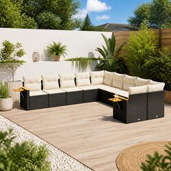 Versatile 10 Piece Garden Sofa Set for Your Outdoor Living