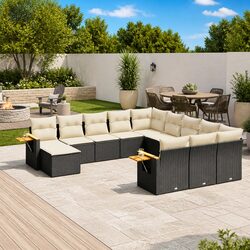 Practical 11-Piece Garden Sofa Set for Outdoor Relaxation