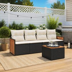 Versatile 5-Piece Outdoor Sofa Set for Any Garden