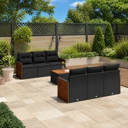 Versatile 7 Piece Garden Sofa Set for Outdoor Use
