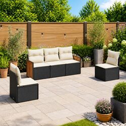 Practical 5-Piece Garden Sofa Set for Outdoor Use