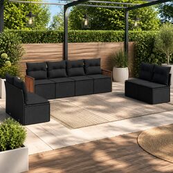 Versatile 8 Piece Modular Garden Sofa Set for Every Outdoor Space