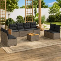 Versatile 9-Piece Garden Sofa Set for Your Patio