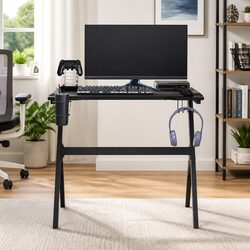 Black Gaming Desk for Your Home Setup
