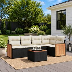 Practical 6-Piece Sofa Set for Your Outdoor Needs