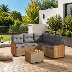 Versatile 6-Piece Outdoor Sofa Set for Any Space
