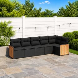 Versatile 6-Piece Garden Sofa Set for Relaxation Anywhere