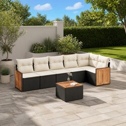 Practical 7-Piece Sofa Set for Any Outdoor Occasion