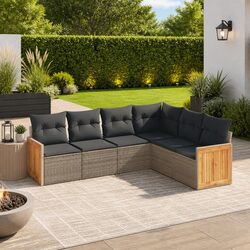 Practical 6-Piece Sofa Set for Your Outdoor Gatherings