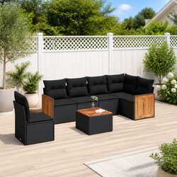 Perfect 7 Piece Garden Sofa Set for Your Patio