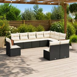 Versatile 10-Piece Outdoor Sofa Set for Your Garden