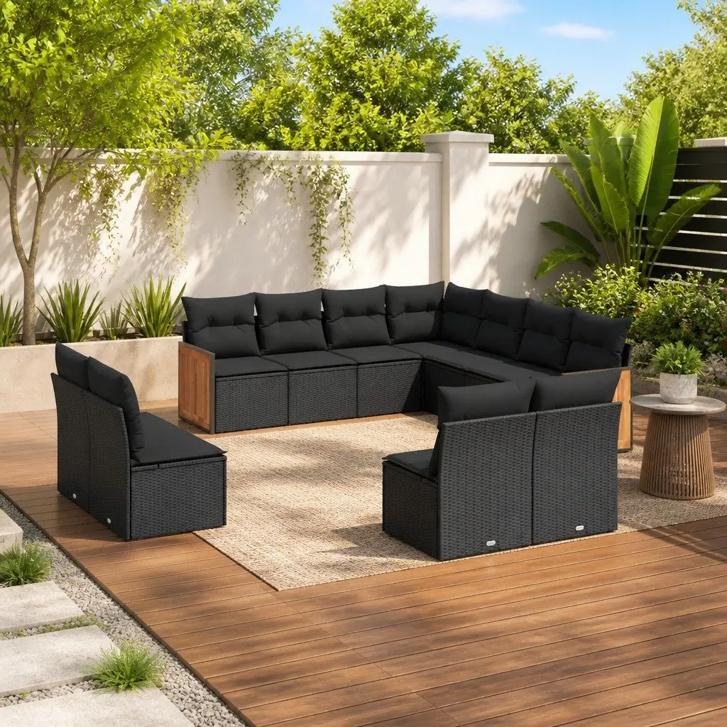 11-Piece Garden Sofa Set for Outdoor Living