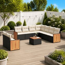 Versatile 10 Piece Garden Sofa Set for Any Outdoor Space