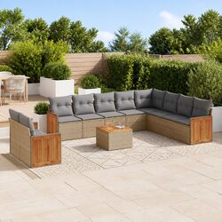 Versatile 11 Piece Garden Sofa Set for Your Outdoor Retreat