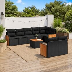 Versatile 9-Piece Garden Sofa Set for Every Outdoor Space