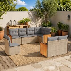 Functional 8 Piece Outdoor Sofa Set for Every Home