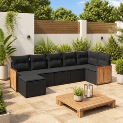Practical 7 Piece Garden Sofa Set for Any Outdoor Setting