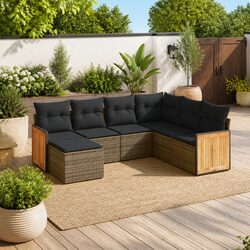 Practical 7-Piece Sofa Set for Outdoor Living