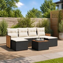 Practical 7 Piece Garden Sofa Set for All Occasions