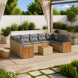 Practical 10 Piece Garden Sofa Set for Your Home
