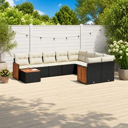Versatile 10-Piece Garden Sofa Set for Any Outdoor Use