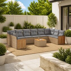 Versatile 11 Piece Outdoor Sofa Set for Your Home