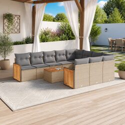 Versatile 11 Piece Sofa Set for Outdoor Living Spaces
