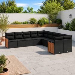 Versatile 10 Piece Sofa Set for Outdoor Enjoyment