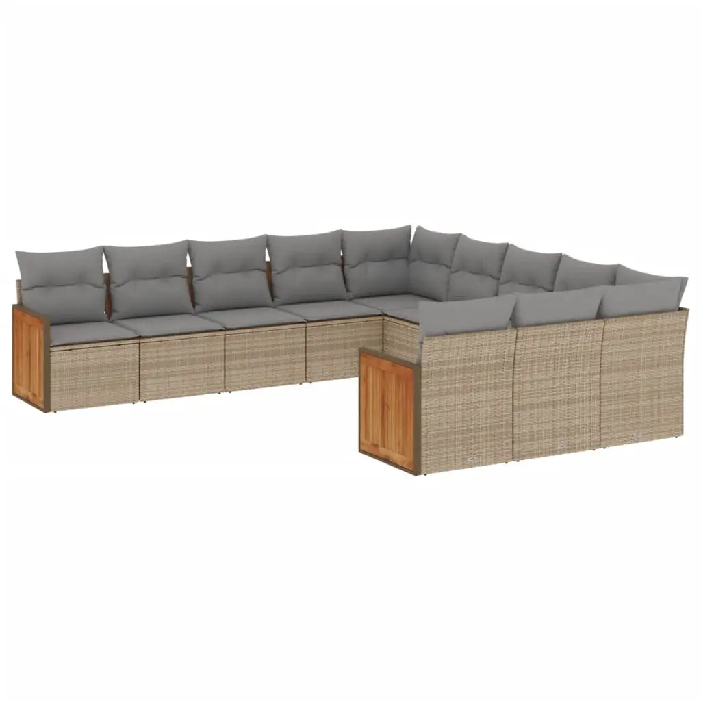 11-Piece Garden Sofa Set for Outdoor Use