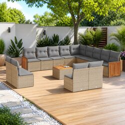 Functional 14-Piece Sofa Set for Your Patio