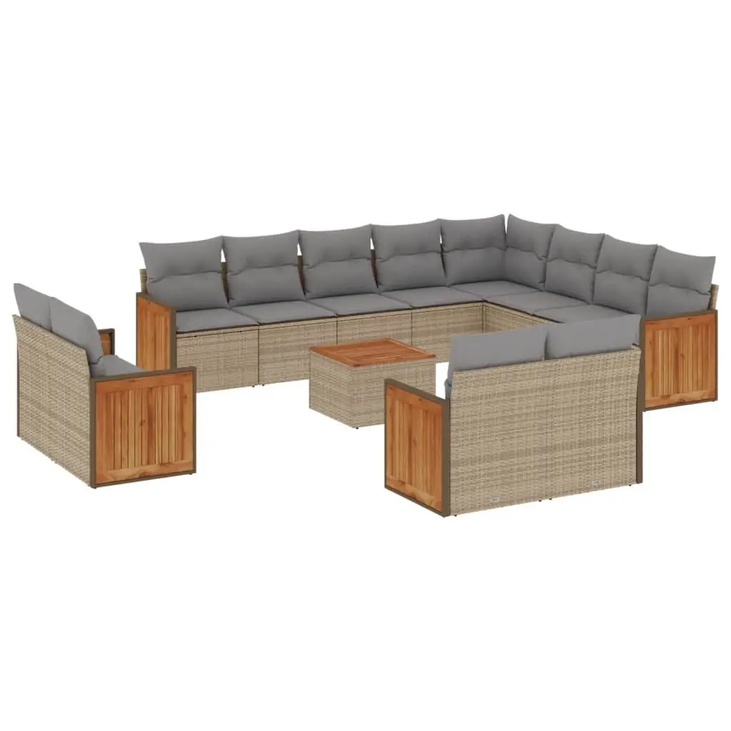 13-Piece Sofa Set for Outdoor Living Spaces