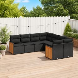 Practical 8 Piece Modular Sofa Set for Outdoor Use