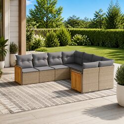Ideal 8-Piece Garden Sofa for Your Backyard