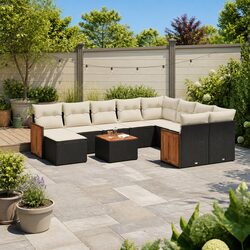 Versatile 11-Piece Garden Sofa Set for Your Outdoor Area