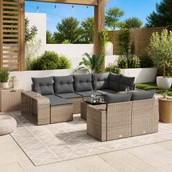 Versatile 11-Piece Outdoor Sectional for Any Space